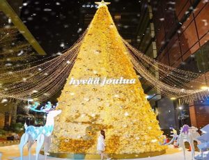 Xmas耶誕樹主題裝置藝術展示製作