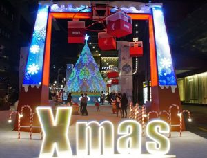 Xmas耶誕節主題沉浸式道具展示製作